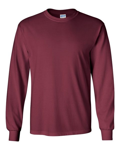 ShirtWholesaler :: Gildan G240 Long Sleeve T-Shirt 2400 Ultra Cotton