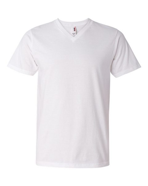 ShirtWholesaler :: Anvil 982 Lightweight Ringspun V-Neck T-Shirt