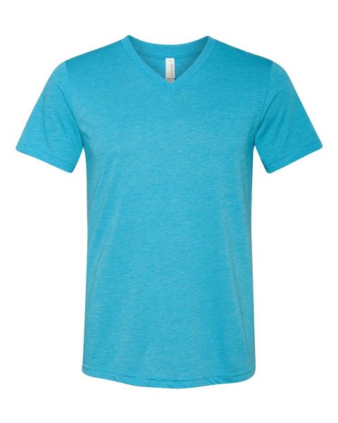ShirtWholesaler :: Bella + Canvas 3415 Unisex Triblend Short Sleeve V ...
