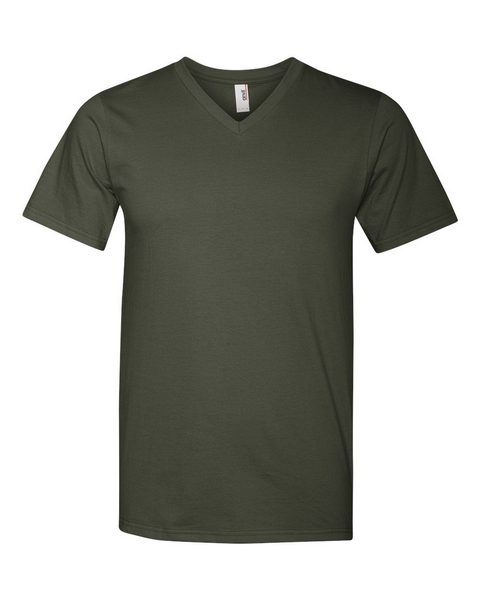 ShirtWholesaler :: Anvil 982 Lightweight Ringspun V-Neck T-Shirt