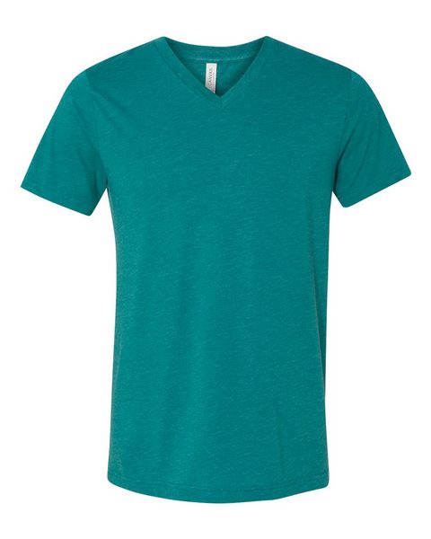 ShirtWholesaler :: Bella + Canvas 3415 Unisex Triblend Short Sleeve V ...