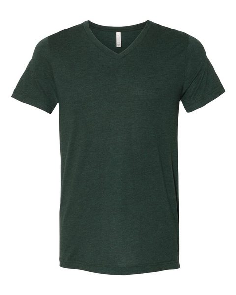 ShirtWholesaler :: Bella + Canvas 3415 Unisex Triblend Short Sleeve V ...