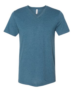 ShirtWholesaler :: Bella + Canvas 3415 Unisex Triblend Short Sleeve V ...