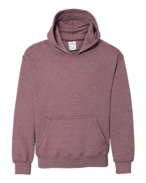 Gildan 18500B Heavy Blend™ Youth Hooded Sweatshirt - Orange - HIT A Double