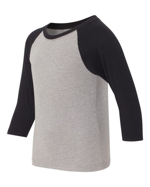 Black Sleeves/ Dark Heather Grey Body