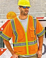 ML Kishigo 1242-1243 Ultra-Cool? Mesh Surveyor's Vest