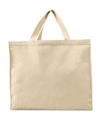 Liberty Bags 8501 12 Ounce Gusseted Canvas Tote