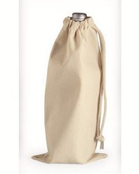 Liberty Bags 1727 10 Ounce Cotton Canvas Drawstring Wine Bag