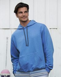 Sweat à Capuche Fruit Of The Loom Homme - Polaire Sofspun Douce - Poche Kangourou - Coupe Confortable