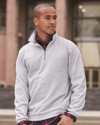 Jerzees 4528MR SUPER SWEATS Quarter-Zip Cadet Collar Sweatshirt