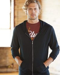 Anvil 6759 Triblend Hooded Full-Zip T-Shirt