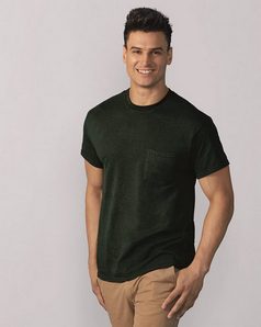 Gildan 8300 DryBlend 50/50 T-Shirt with a Pocket