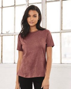 Bella + Canvas 6400 Women's Relaxed Short Sleeve Jersey Tee