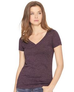 Next Level 6740 Women's Triblend Deep V