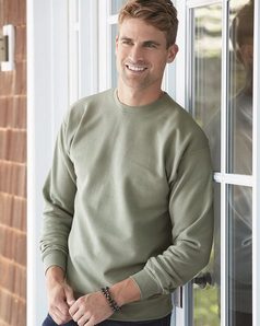 Hanes P160 Ecosmart Crewneck Sweatshirt