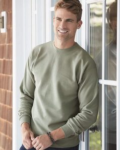 Hanes P160 Ecosmart Crewneck Sweatshirt