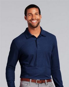 Gildan 72900 DryBlend? Double Pique Long Sleeve Sport Shirt