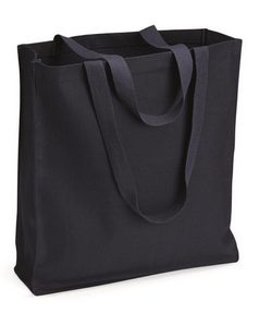 Liberty Bags - 10 Ounce Gusseted Cotton Canvas Tote with Colored Handle