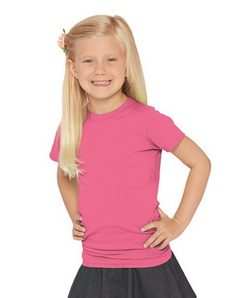 LAT 2616 Girls' Fine Jersey Tee