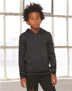 Bella + Canvas 3719Y Youth Sponge Fleece Hooded Sweatshirt