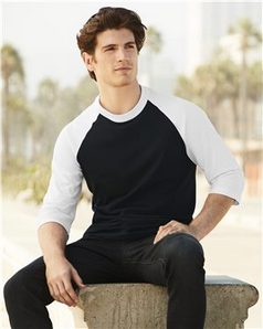 Alstyle 1334 Classic 3/4 Raglan Sleeve Tee