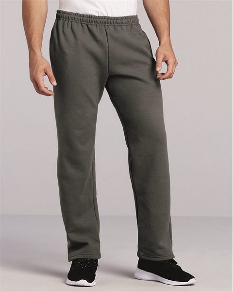 12300 Gildan Dryblend™ Open Bottom Pocketed Sweatpants